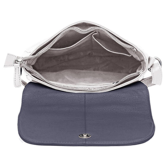 WILDHORN Modern & Stylish Cross-Body Leather Bag For Girls & Women I Leather Sling Bag I Handcrafted I Ultra Strong Stitching I- Ideal for Travelling, Parties, Weddings & Gifts - WILDHORN