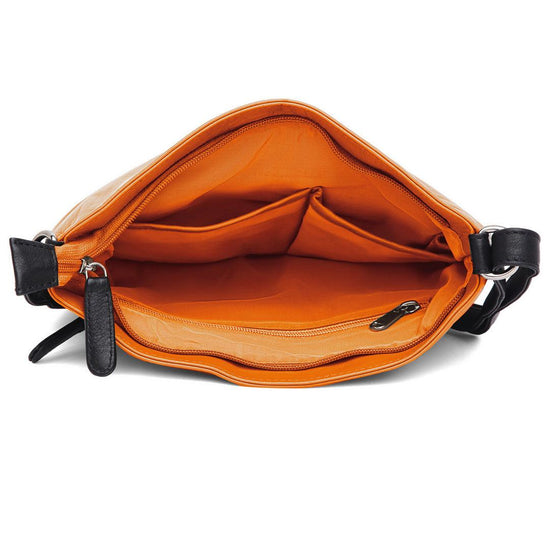 WILDHORN Stylish Cross-Body Leather Bag For Girls & Women I Leather Sling Bag I Handcrafted I Ultra Strong Stitching I- Ideal for Travelling, Parties, Weddings & Gifts - WILDHORN