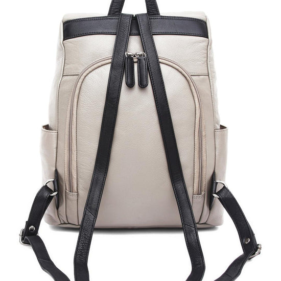 WILDHORN Anti-Theft Stylish Fashion Leather Backpack for Girls & Women | Handcrafted | Luxury | Designer | Travel | Ultra Durable | Gift for Women | Gift for Girls - WILDHORN