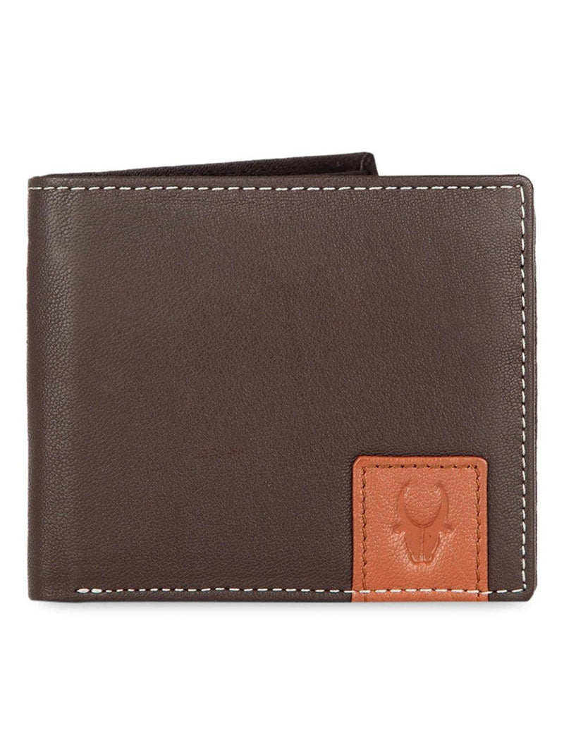WILDHORN® RFID Protected Genuine High Quality  Leather Wallet, Keychain & Pen Combo for Men