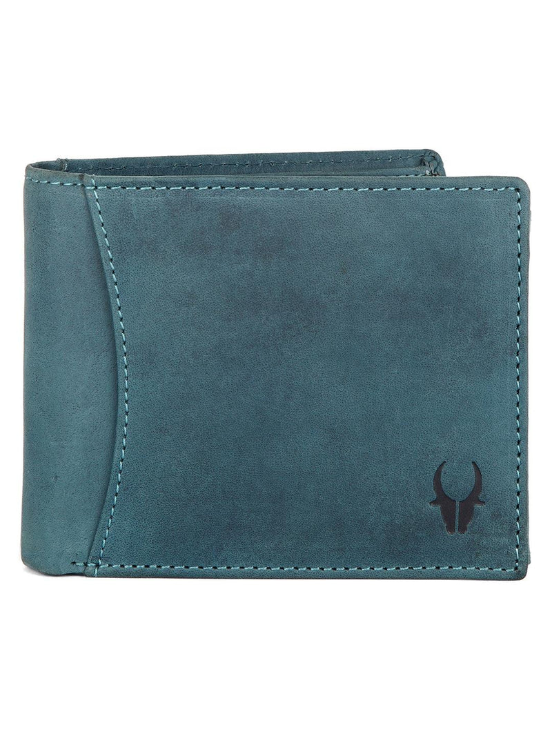 WILDHORN® RFID Protected Genuine High Quality Leather Wallet & Belt Combo for Men