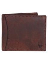 WILDHORN® RFID Protected Genuine High Quality  Leather Wallet, Keychain & Pen Combo for Men