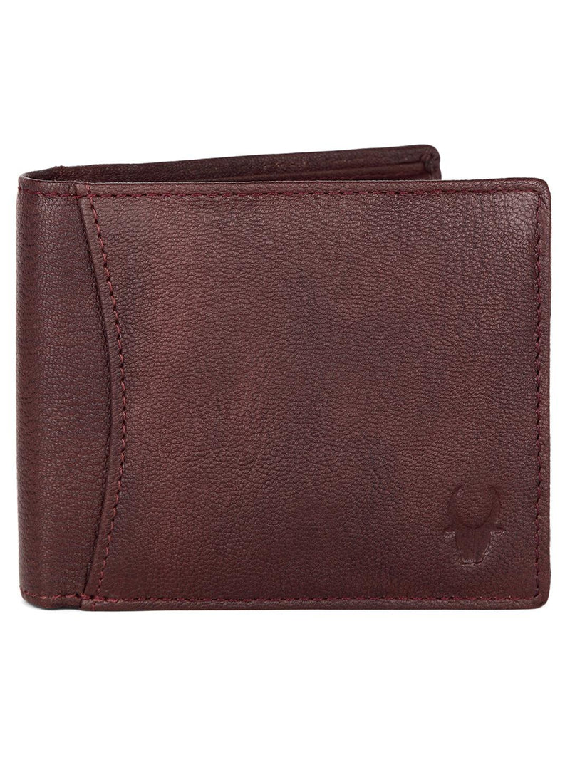 WILDHORN® RFID Protected Genuine High Quality  Leather Wallet, Keychain & Pen Combo for Men