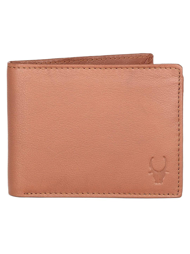 WILDHORN® RFID Protected Genuine High Quality  Leather Wallet, Keychain & Pen Combo for Men