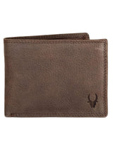 WILDHORN® RFID Protected Genuine High Quality  Leather Wallet, Keychain & Pen Combo for Men