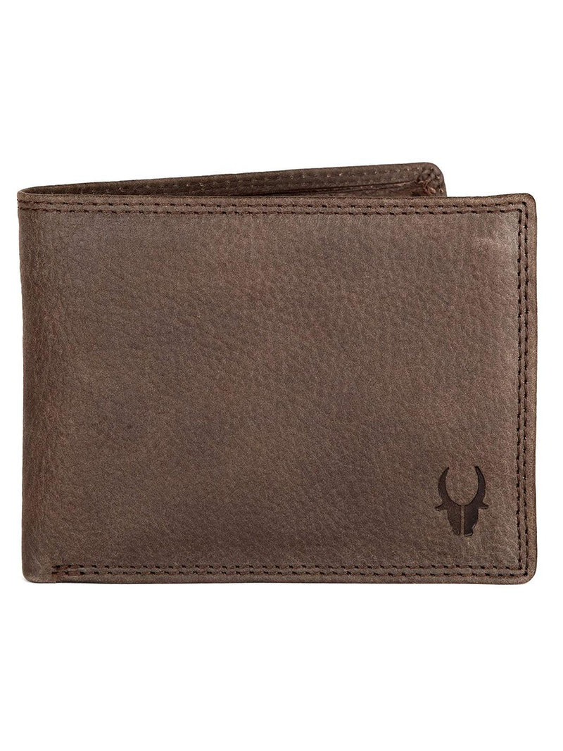 WILDHORN® RFID Protected Genuine High Quality  Leather Wallet, Keychain & Pen Combo for Men