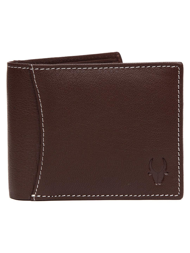 WILDHORN® RFID Protected Genuine High Quality Leather Wallet & Belt Combo for Men