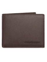 WILDHORN® RFID Protected Genuine High Quality Classic Leather Wallet & Pen Combo for Men