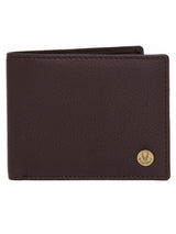 WILDHORN® RFID Protected Genuine High Quality Classic Leather Wallet & Pen Combo for Men