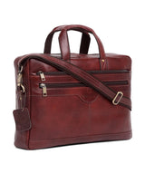 WILDHORN® 100% Genuine Leather Laptop Bag for Men