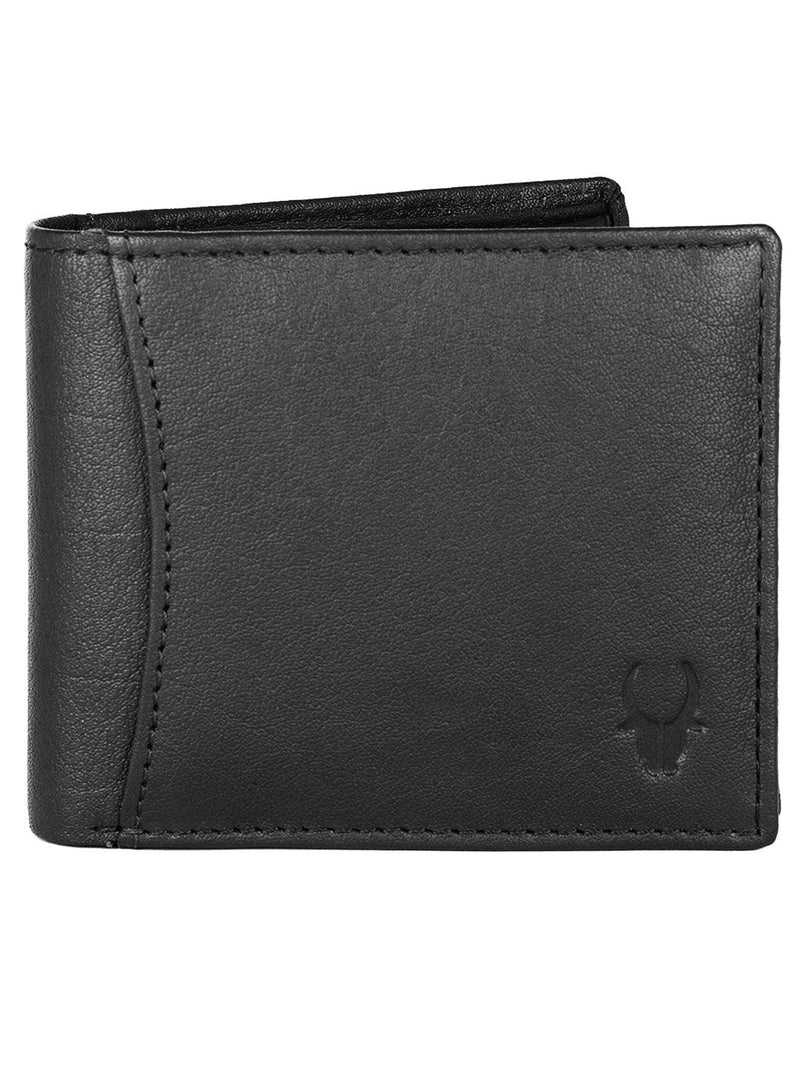 WILDHORN® RFID Protected Genuine High Quality Leather Wallet & Belt Combo for Men