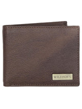 WILDHORN® RFID Protected Genuine High Quality  Leather Wallet, Keychain & Pen Combo for Men