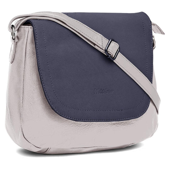 WILDHORN Modern & Stylish Cross-Body Leather Bag For Girls & Women I Leather Sling Bag I Handcrafted I Ultra Strong Stitching I- Ideal for Travelling, Parties, Weddings & Gifts - WILDHORN