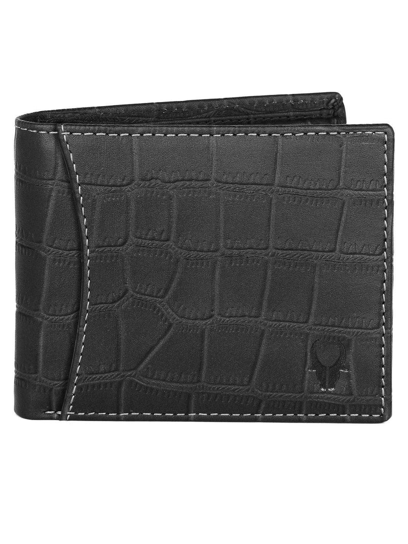 WILDHORN® RFID Protected Genuine High Quality  Leather Wallet, Keychain & Pen Combo for Men
