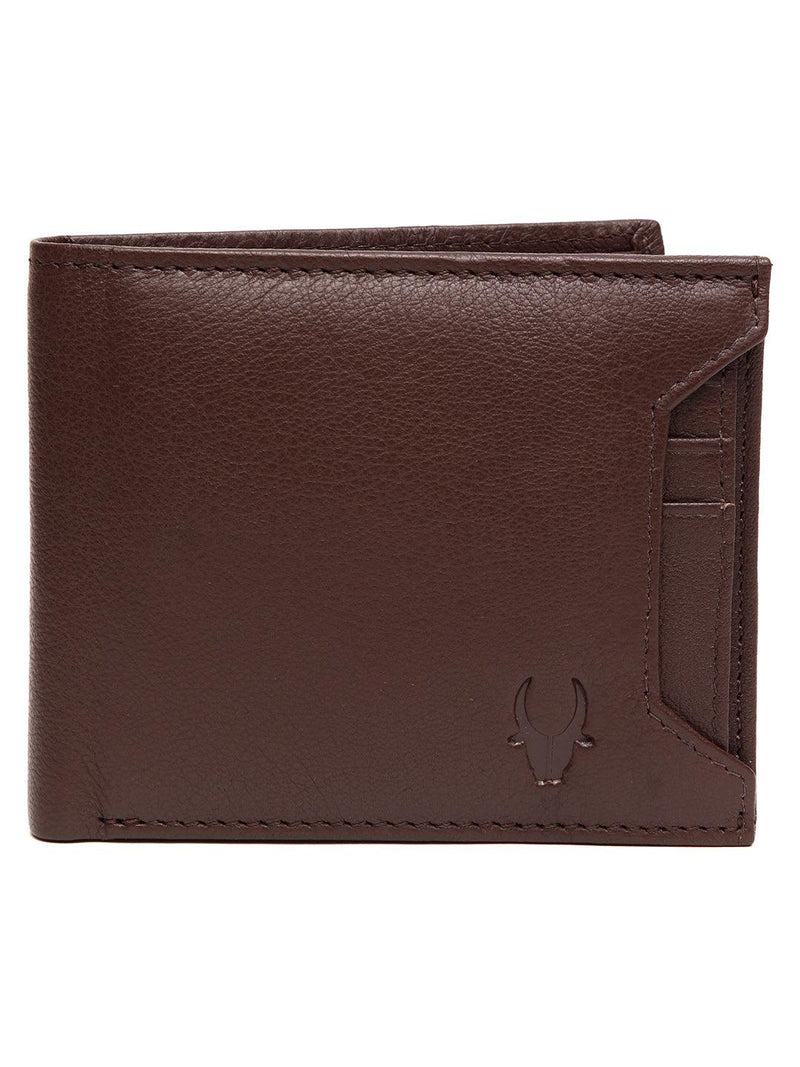 WILDHORN® RFID Protected Genuine High Quality  Leather Wallet, Keychain & Pen Combo for Men