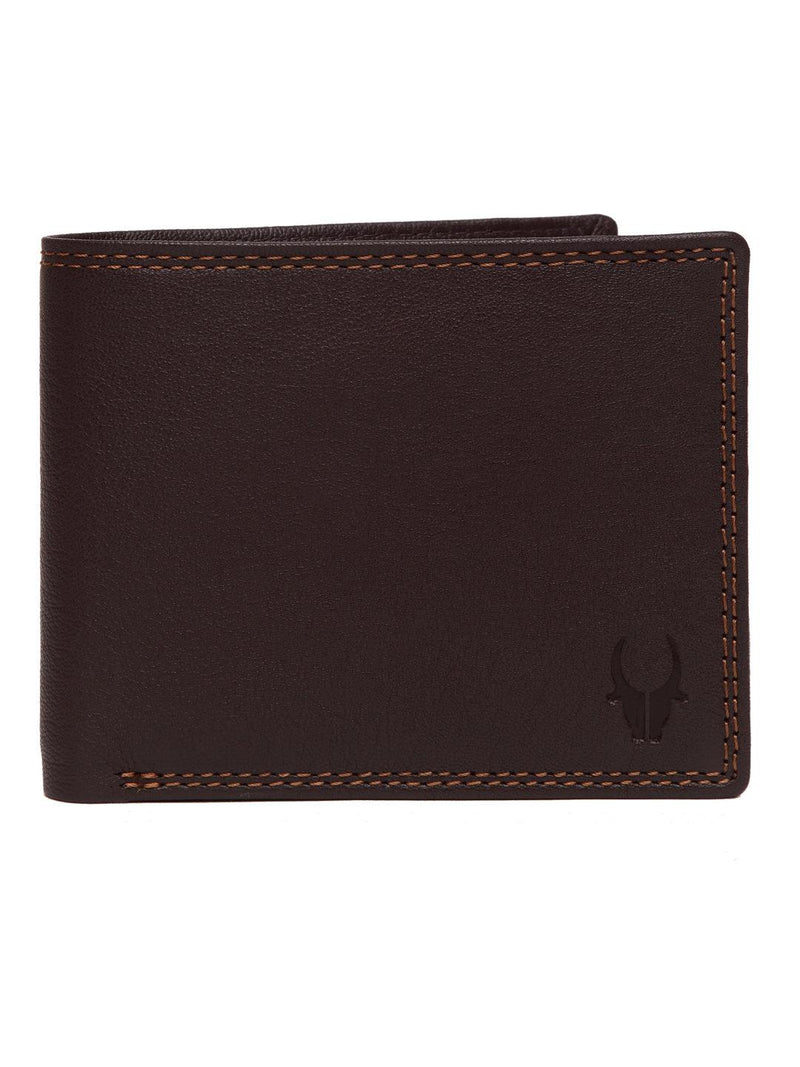WILDHORN® RFID Protected Genuine High Quality Leather Wallet & Belt Combo for Men