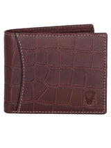 WILDHORN® RFID Protected Genuine High Quality Classic Leather Wallet & Pen Combo for Men