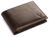WILDHORN® Premium Top Grain Genuine Leather Wallet for Men