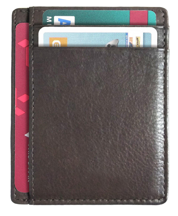 WILDHORN®Genuine Leather Card Case for Mens