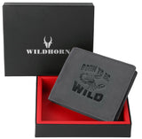 WILDHORN® Scorpion Hunter Leather Wallet for Men - WILDHORN