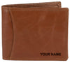 WildHorn® RFID Protected Custom Engraved Personalized High Quality Mens Leather Wallet for Gifting - WILDHORN