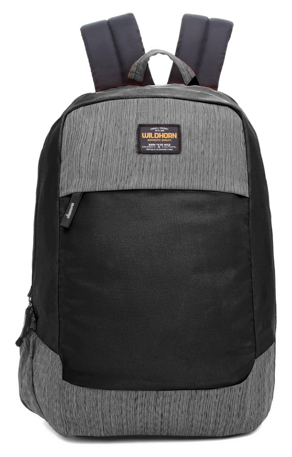 WILDHORN 26L Water Resistant Office Laptop Bag / Backpack for Men / Women I Travel / Business / College Bookbags Fit 15.6 Inch Laptop