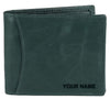 WildHorn® RFID Protected Custom Engraved Personalized High Quality Mens Leather Wallet for Gifting - WILDHORN
