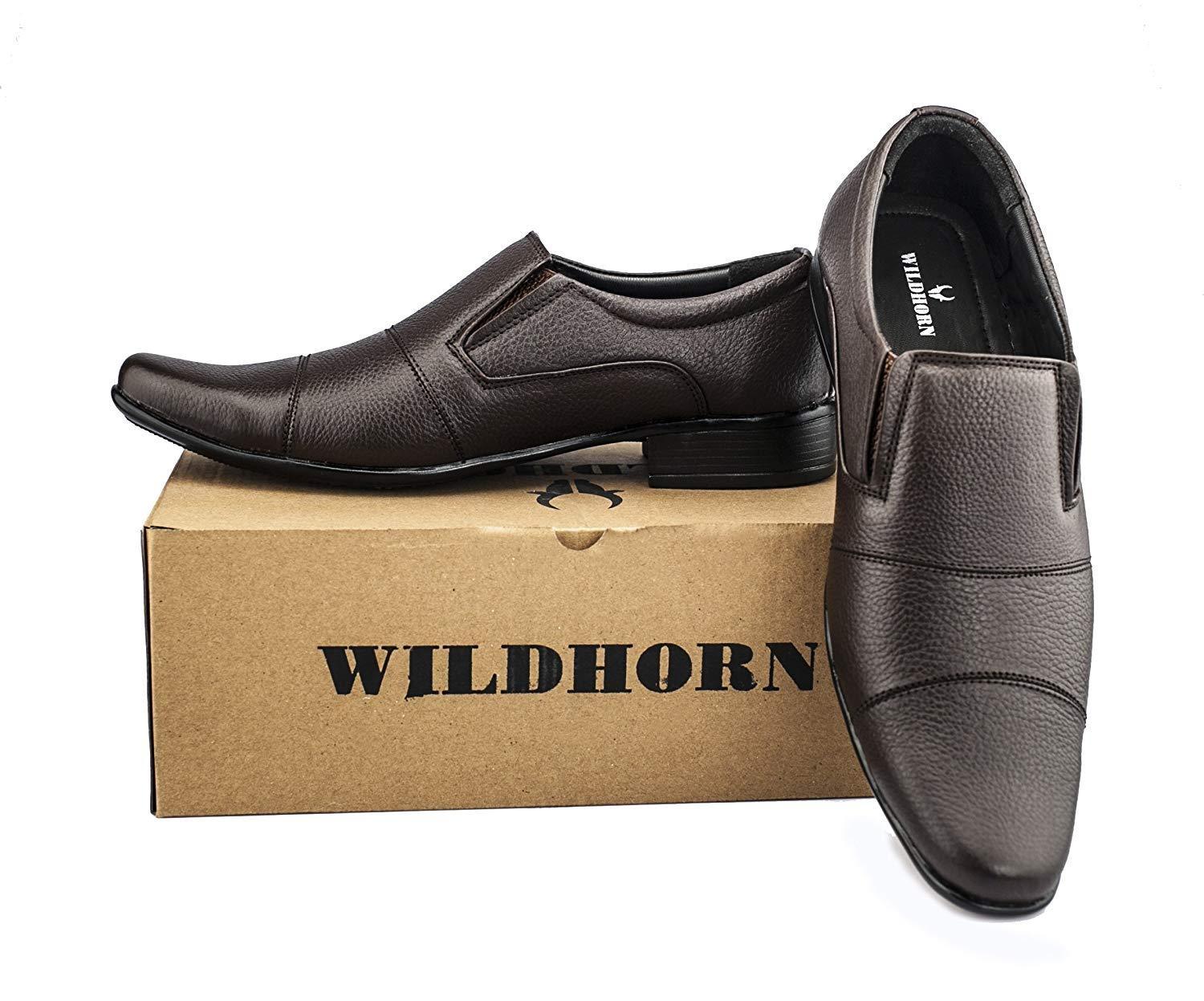 Men Leather Formal Shoes - WILDHORN