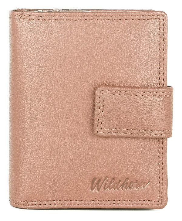 WILDHORN® Women's Leather Wallet and Pen Combo Set