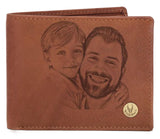 WildHorn® RFID Protected Custom Engraved Personalized High Quality Mens Leather Wallet for Gifting - WILDHORN