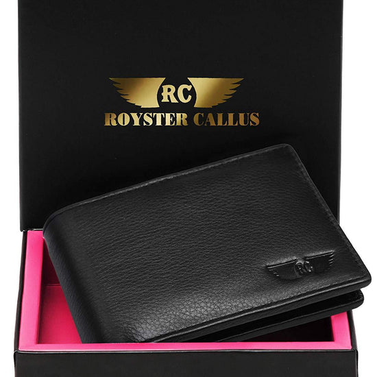 Royster Callus Black Men's Wallet - WILDHORN
