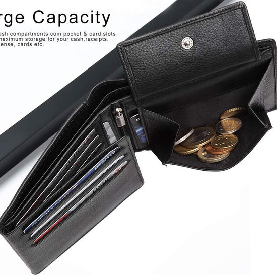 Royster Callus Black Men's Wallet - WILDHORN