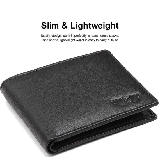 Royster Callus Black Men's Wallet - WILDHORN