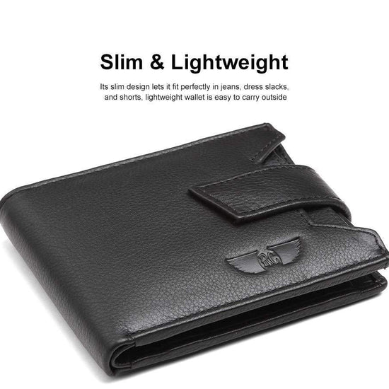 Royster Callus Black Men's Wallet - WILDHORN