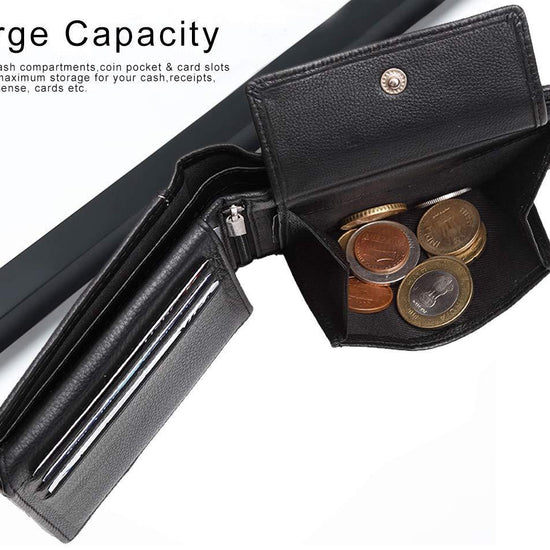 Royster Callus Black Men's Wallet - WILDHORN