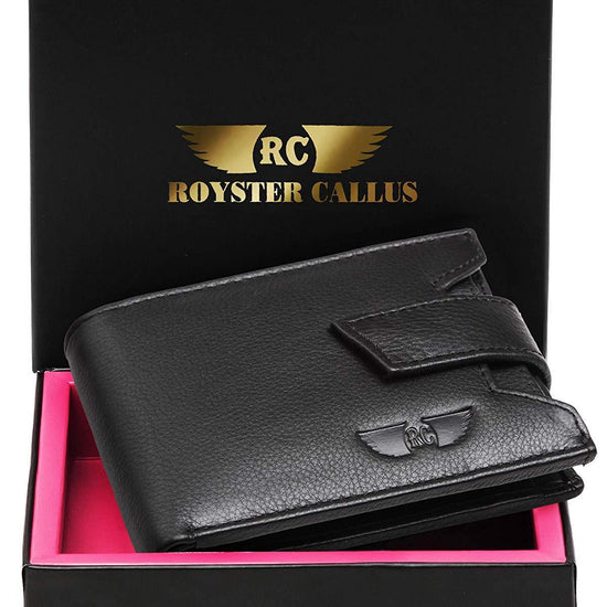 Royster Callus Black Men's Wallet - WILDHORN