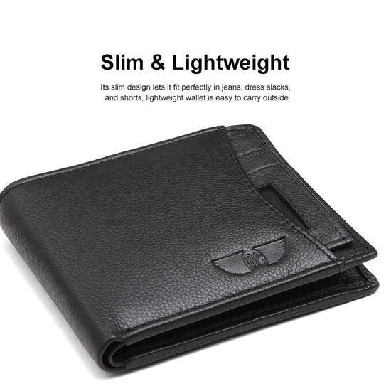 Royster Callus Black Men's Wallet - WILDHORN