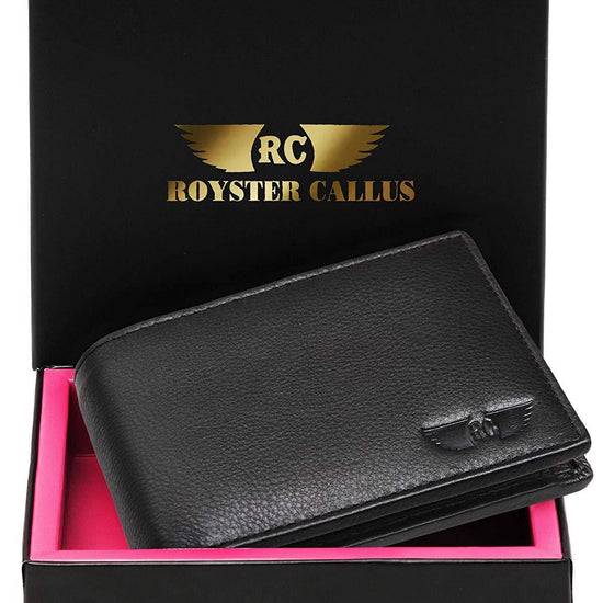 Royster Callus Black Men's Wallet - WILDHORN