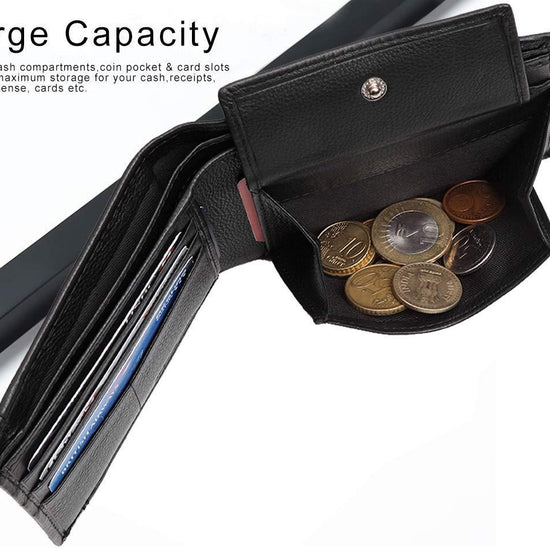 Royster Callus Black Men's Wallet - WILDHORN