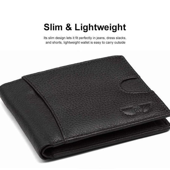 Royster Callus Black Men's Wallet - WILDHORN