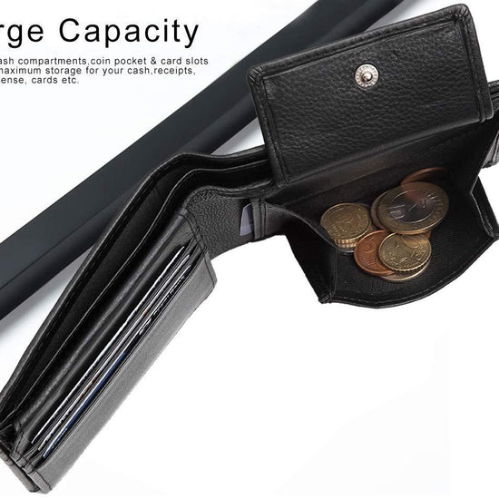 Royster Callus Black Men's Wallet - WILDHORN