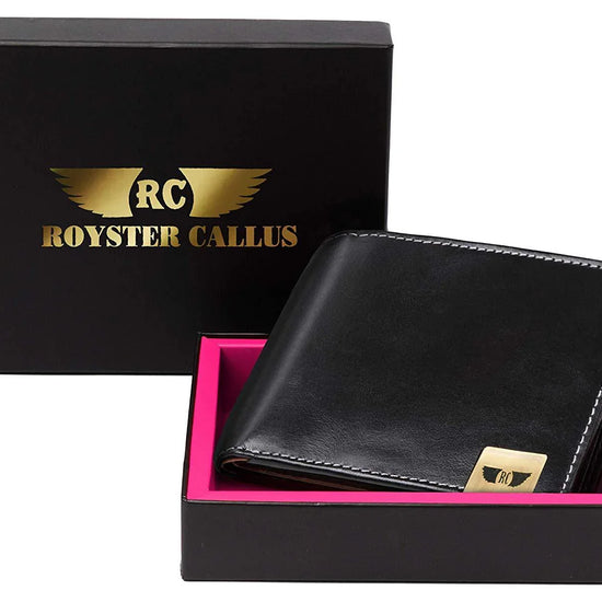 Royster Callus Black Men's Wallet - WILDHORN