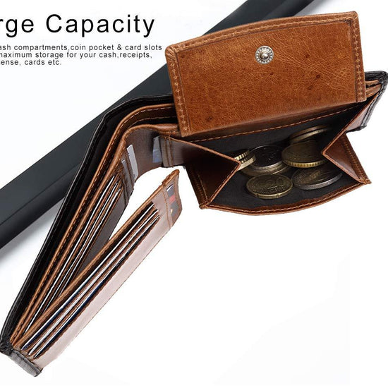 Royster Callus Black Men's Wallet - WILDHORN