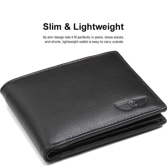 Royster Callus Black Men's Wallet - WILDHORN