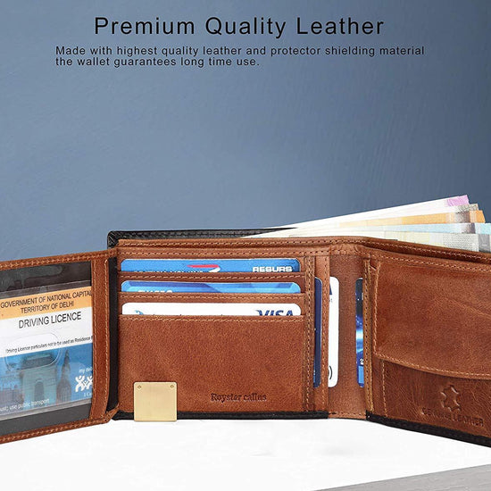 Royster Callus Black Men's Wallet - WILDHORN