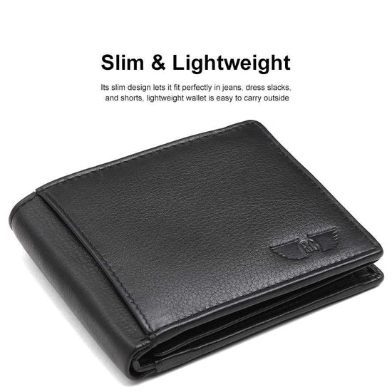 Royster Callus Black Men's Wallet - WILDHORN