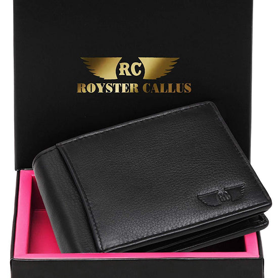 Royster Callus Black Men's Wallet - WILDHORN