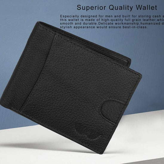 Royster Callus Black Men's Wallet - WILDHORN
