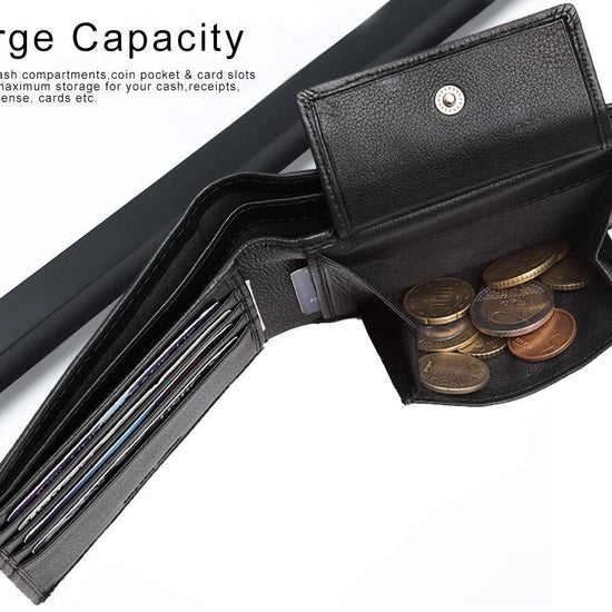 Royster Callus Black Men's Wallet - WILDHORN