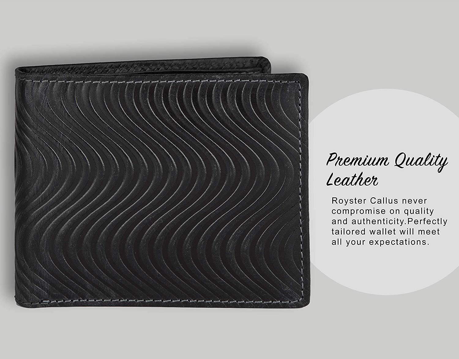 Royster Callus Black Men's Wallet - WILDHORN